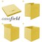 Casafield Set of 12 Collapsible Fabric Cube Storage Bins - Foldable Cloth Baskets for Shelves, Cubby Organizers & More
